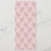 Nieuw hoofdstuk Theeboek Roze Vrijgezellenfeest Pr Menu (Achterkant)