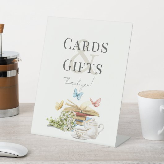 Nieuw hoofdstuk Theeboek Vrijgezellenfeest Kaarten Reclamebord Met Voetstuk (Insitu)