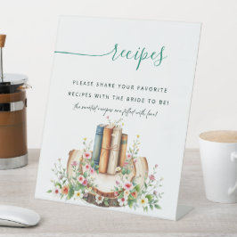 Nieuw Hoofdstuk Verhaalboek Recept Bruiloftssalon  Reclamebord Met Voetstuk