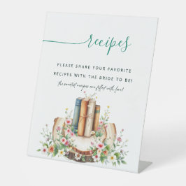Nieuw Hoofdstuk Verhaalboek Recept Bruiloftssalon Reclamebord Met Voetstuk
