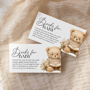 Nieuw Hoofdstuk Verhalenboek Baby Shower Boeken vo Informatiekaartje
