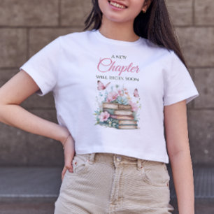 Nieuw Hoofdstuk Verhalenboek Baby Shower Mama T-shirt