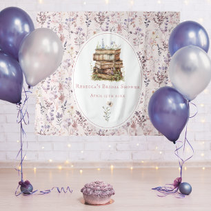 Nieuw hoofdstuk vrijgezellenfeest wildflower achte wandkleed