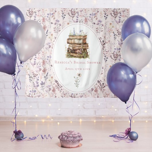 Nieuw hoofdstuk vrijgezellenfeest wildflower achte wandkleed