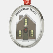 Nieuw Huis 2024 Keepsake Metal Ornament (Links)