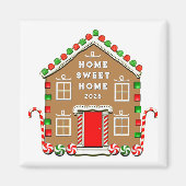 Nieuw huis 2025 magneet (Voorkant)