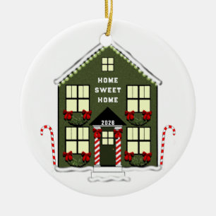 Nieuw Huis 2026 Keramisch Ornament