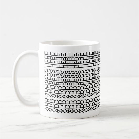Nieuw huis aangepaste ongebruikelijke verborgen bo koffiemok (Links)
