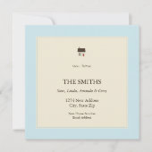 nieuw huis aankondiging (Voorkant)