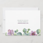 Nieuw huis Botanical we hebben Floral verplaatst Aankondiging (Achterkant)