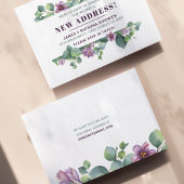 Nieuw huis Botanical we hebben Floral verplaatst Aankondiging