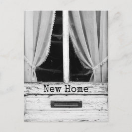 Nieuw huis briefkaart