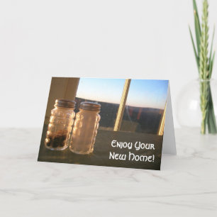 Nieuw Huis Congrats Kaart