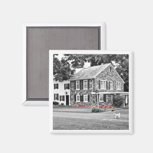 Nieuw huis foto verhuis cadeau Tijdloos aandenken  Magneet (Voorkant / Achterkant)