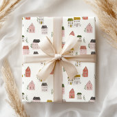 Nieuw Huis Fun Bloemen Inpakpapier Vel
