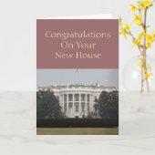 Nieuw huis - Gefeliciteerd met je nieuwe huis Kaart (Gele Bloem)