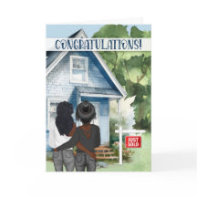 Nieuw Huis Gefeliciteerd Zwart Lesbisch Paar