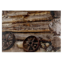 Nieuw Huis Gepersonaliseerde glazen snijplank