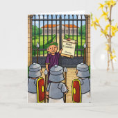 Nieuw huis, grote plannen – Grappig nieuw huis Kaart (Gele Bloem)