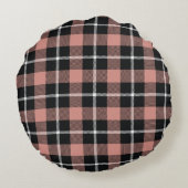 Nieuw huis handgetekend bloemendesign rond kussen (Achterkant)