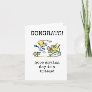 Nieuw huis, Housewarming kaart, Sarcasme, Grappig Kaart