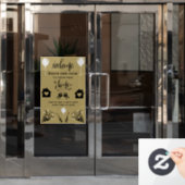 Nieuw huis housewarming welkom raamsticker (Kantoordeur)