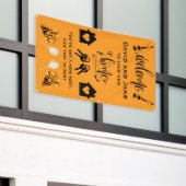 Nieuw huis housewarming welkom spandoek (Buitenkant Gebouw)
