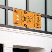Nieuw huis housewarming welkom spandoek (Buitenkant Gebouw)