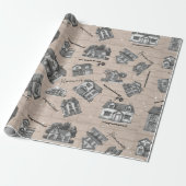 Nieuw Huis Inpakpapier (Uitgerold)