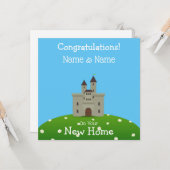 Nieuw Huis Kaart (Voorkant / Achterkant in situ)