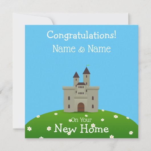 Nieuw Huis Kaart (Voorkant)