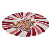 Nieuw huis Kerst peperkoek snoepriet Snijplank (Hoek)