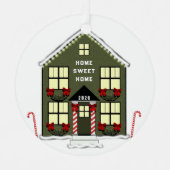 Nieuw Huis Metalen Ornament (Voorkant)