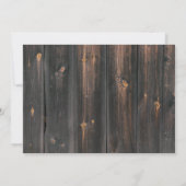 Nieuw Huis Modern Eenvoudig Land Rustiek Hout Aankondiging (Achterkant)