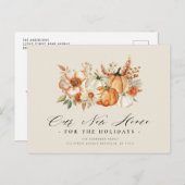 Nieuw Huis Thanksgiving bewegend Briefkaart (Voorkant / Achterkant)