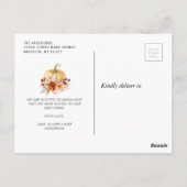 Nieuw Huis Thanksgiving bewegend Briefkaart (Achterkant)