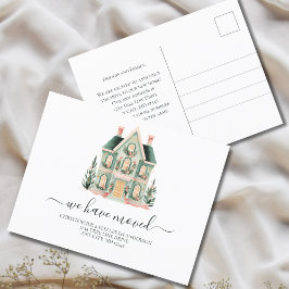 Nieuw Huis Verhuis Script  Aankondigingskaart