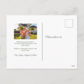 Nieuw huis voor de feestdagen classic green Christ (Achterkant)