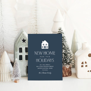 Nieuw huis voor de feestdagen Classic Navy Christm