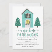 Nieuw huis voor de Feestdagen Virtual Housewarming Kaart (Voorkant)