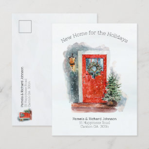 Nieuw Huis voor de Verandering van het Adres van F Briefkaart