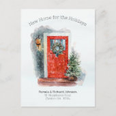 Nieuw Huis voor de Verandering van het Adres van F Briefkaart (Voorkant)