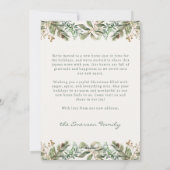 Nieuw huis voor Feestdagen Kaart (Achterkant)