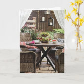 ***NIEUW HUIS*** WENST U VEEL GELUK KAART (Gele Bloem)