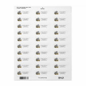 Nieuw huis White House makelaar adres Etiket (Full Sheet)