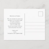 Nieuw huisscript verplaatsen aankondigingskaart (Achterkant)