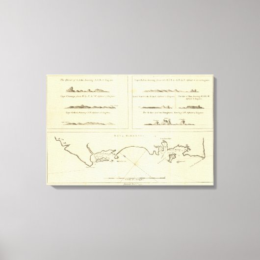 Nieuw-Ierland Canvas Afdruk (Voorkant)