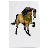 Nieuw IJslands kerstfeest Medium Cadeauzakje (Voorkant)