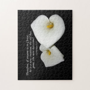 nieuw in Christus scriptie met leugenpuzzel Legpuzzel