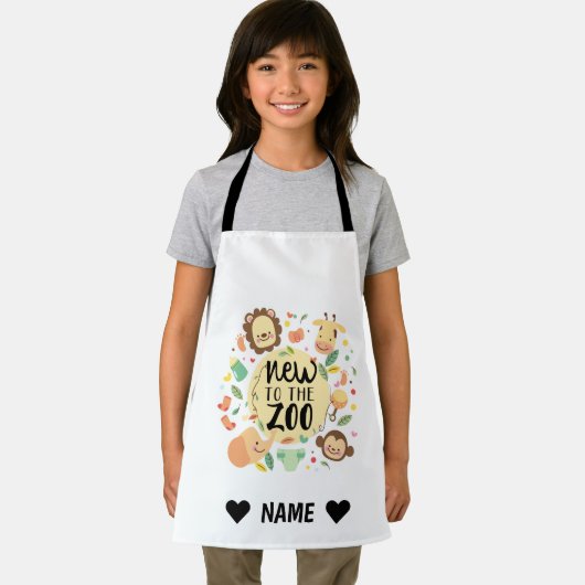 Nieuw in de dierentuin schort (Insitu)